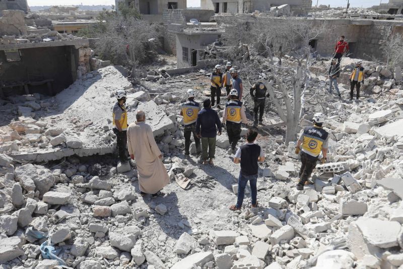 Syrie : Au moins 11 civils tués dans des raids de l’armée de Damas