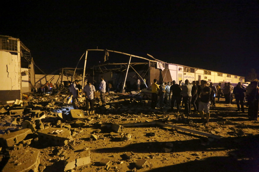 Libye : Un raid de l’ANL contre un centre de migrants près de Tripoli fait des dizaines de morts