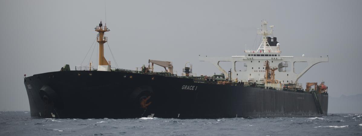 Le pétrolier iranien Grace 1 autorisé à quitter le territoire britannique de Gibraltar
