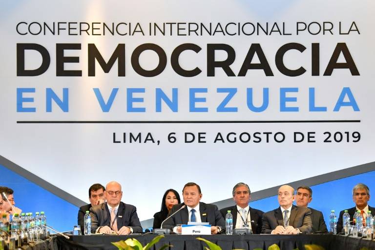Conférence internationale sur la crise au Venezuela