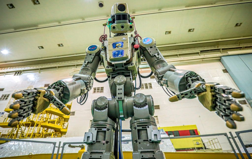 La Russie expédie son premier robot humanoïde dans l’espace