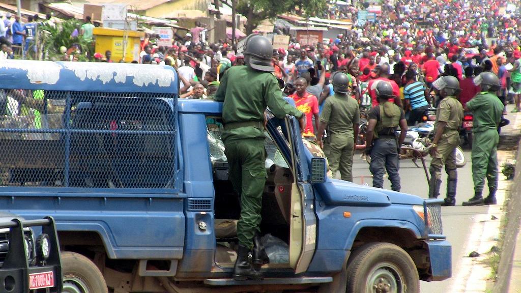 Un mort dans la répression d’une nouvelle manifestation de l’opposition à Conakry