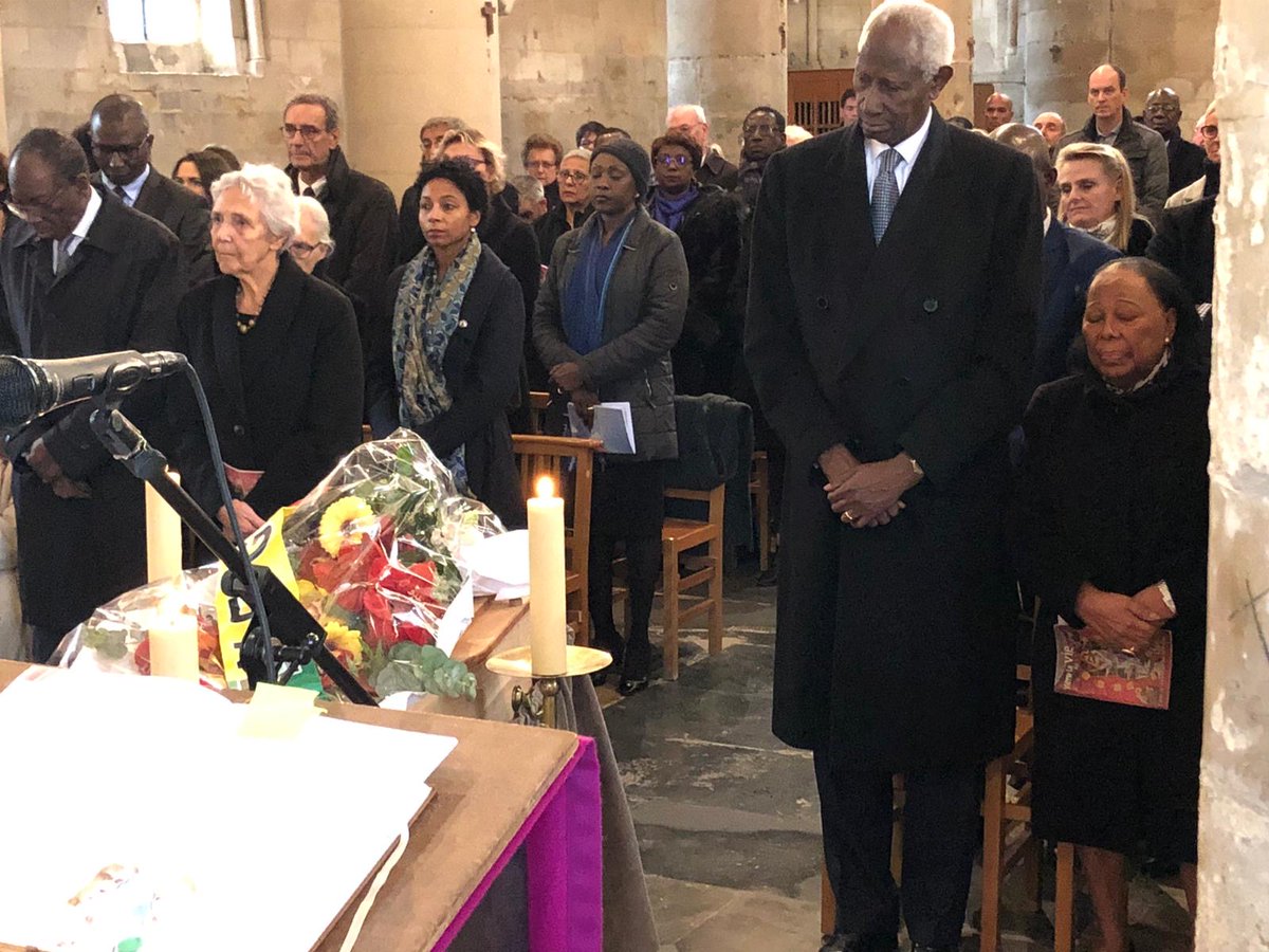 Le Sénégal rend un dernier hommage à Colette, l’épouse de l’ancien président Senghor