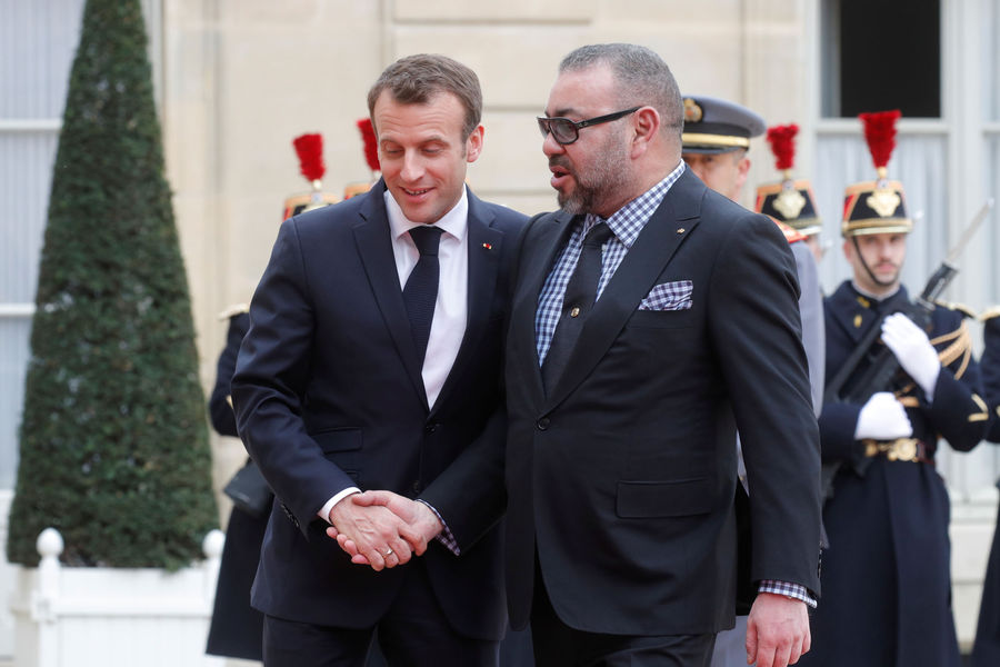 Crise libyenne: Le Roi Mohammed VI reçoit un appel téléphonique d’Emmanuel Macron