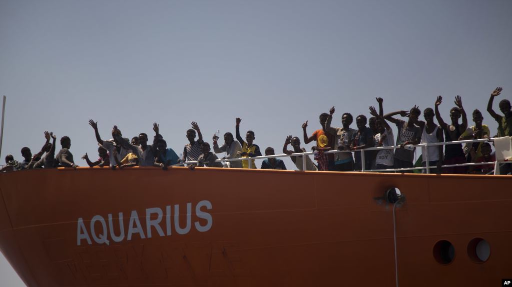Le Navire Ocean Viking sauve 84 migrants au large de la Libye