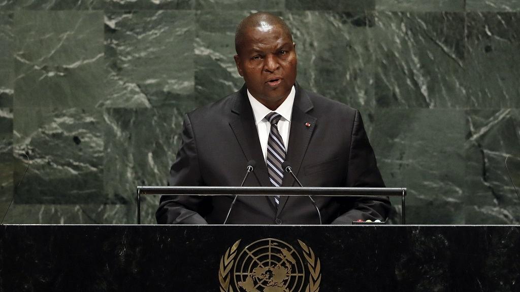 Le président centrafricain Touadéra plaide pour plus de fermeté contre les groupes armés