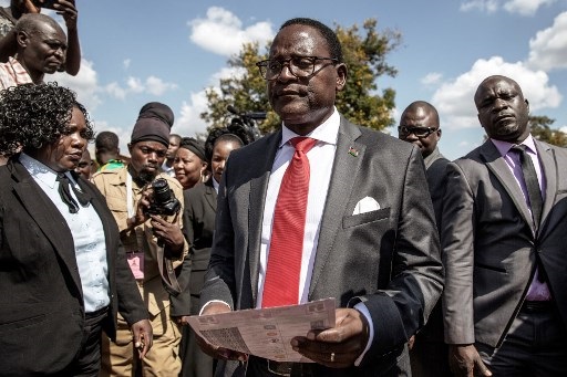 Malawi/présidentielle : Le leader de l’opposition Chakwera dépose sa candidature