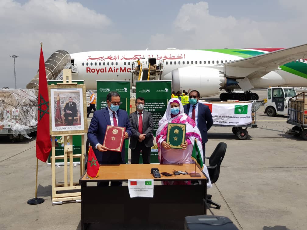 L’Union africaine : l’aide médicale marocaine réceptionnée à Addis-Abeba