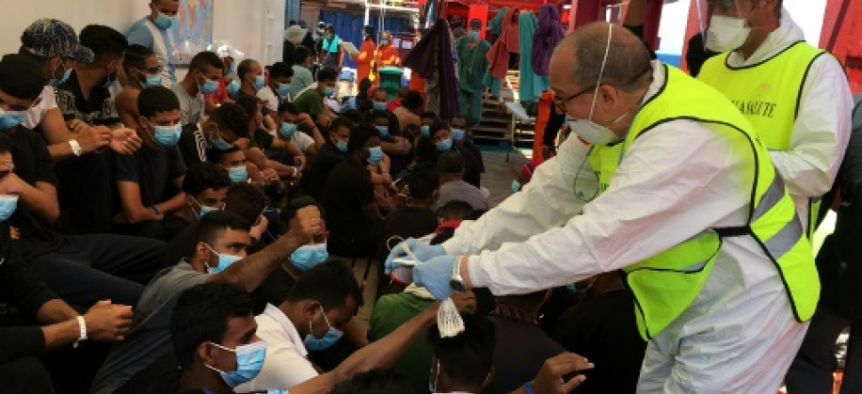 Migration : Le navire humanitaire Ocean Viking va débarquer 180 migrants en Sicile