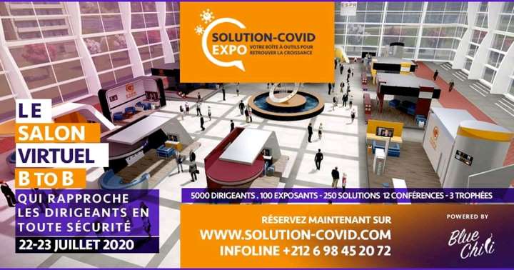 Maroc : Un salon virtuel pour trouver des solutions contre la Covid-19