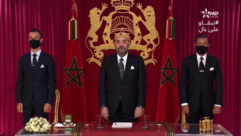 Le Roi du Maroc appelle les Marocains à une «conduite civique» dans la lutte contre le Covid-19