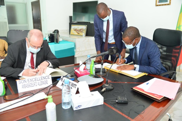 L’Allemagne et le Sénégal signent trois accords de coopération financière et technique