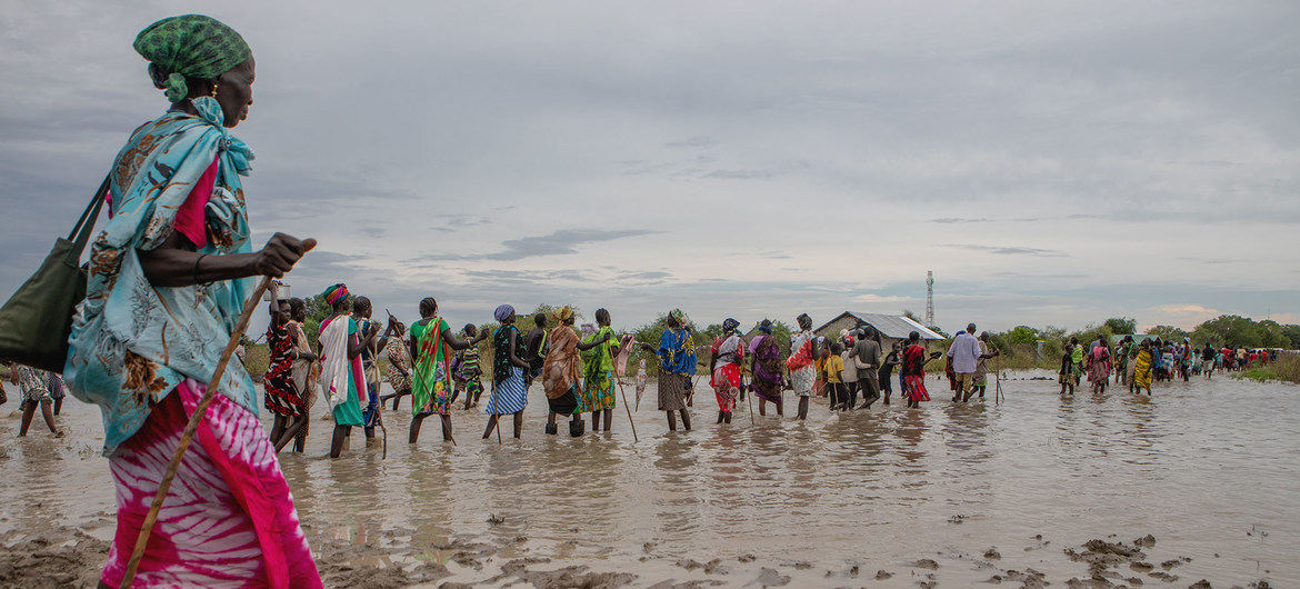 PAM : Près de 700.000 personnes affectées par les inondations au Soudan du Sud