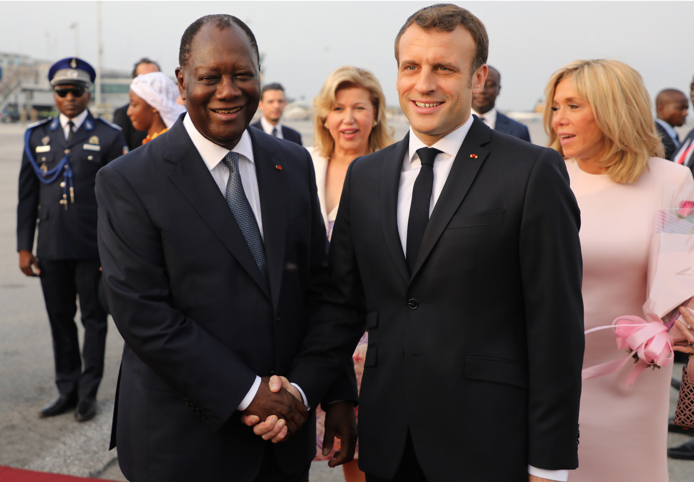 Côte d’Ivoire : Macron refuse de se prononcer sur un 3e mandat de Ouattara
