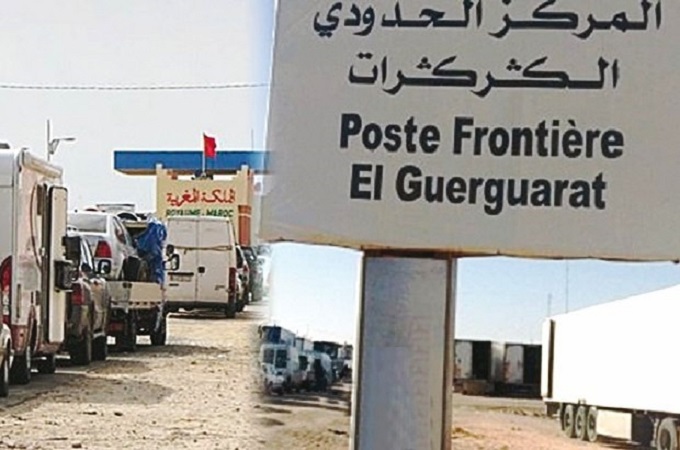 L’Algérie et le Polisario comploteraient pour la fermeture du passage de Guerguarat