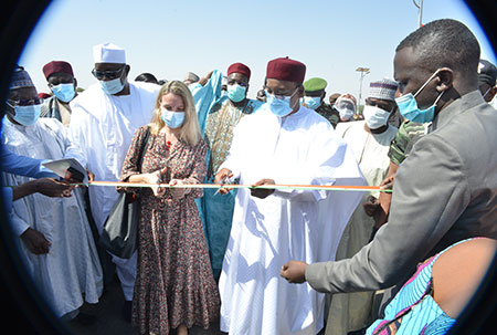 Niger : Issoufou inaugure la route Maradi-Madarounfa-frontière du Nigéria