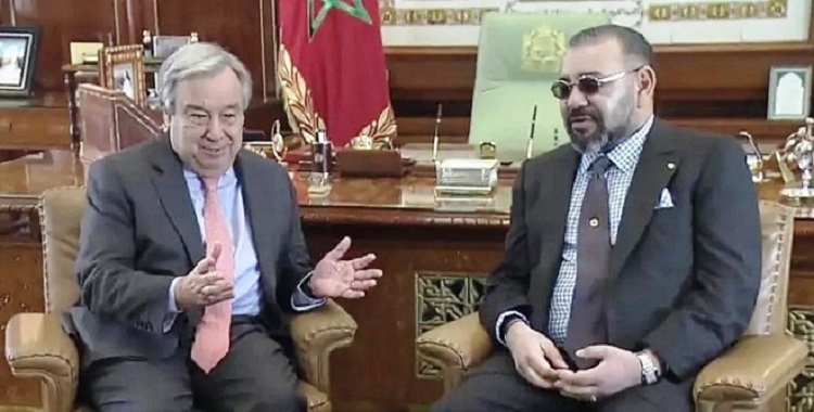 Entretien du Roi Mohammed VI avec le SG de l’ONU sur les questions du Sahara et de Guergarat
