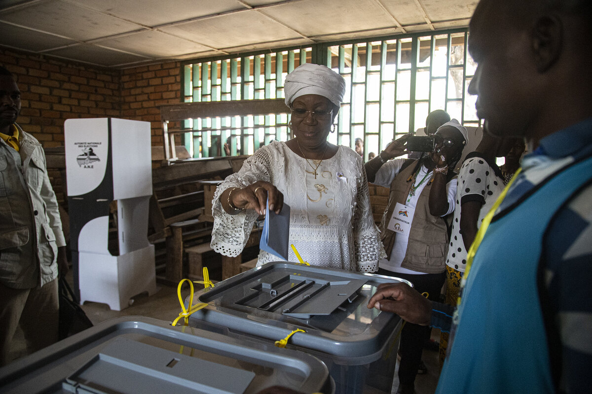 L’ONU salue la mobilisation des électeurs centrafricains malgré les menaces des groupes armés