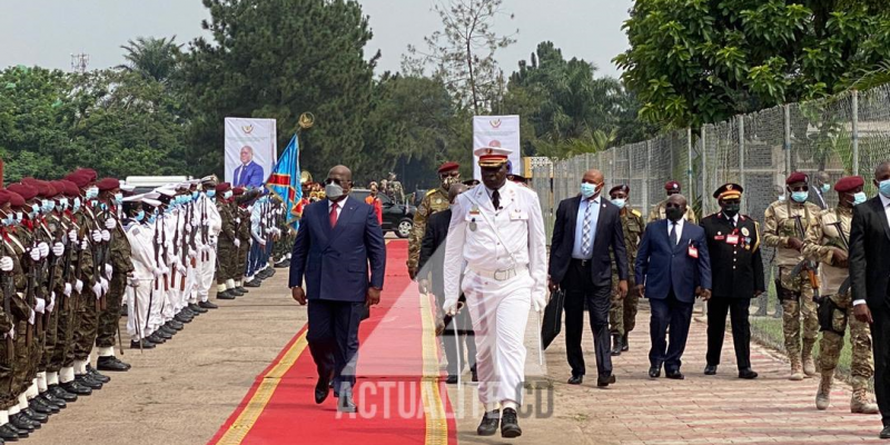 RDC : inauguration d’une école de guerre à Kinshasa