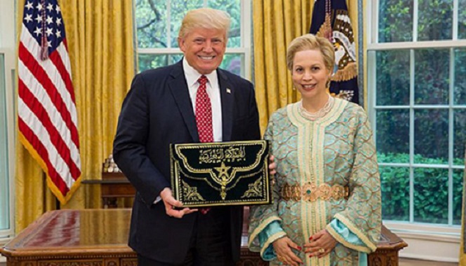 Maroc-USA : Le président Trump décerne au Roi Mohammed VI la Légion du mérite, grade de commandant en chef
