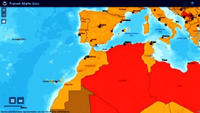 La carte du Maroc avec son Sahara réapparait sur le site officiel du gouvernement américain