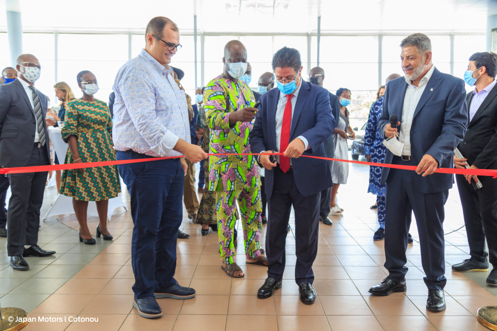 Le groupe Japan Motors inaugure son showroom au Bénin