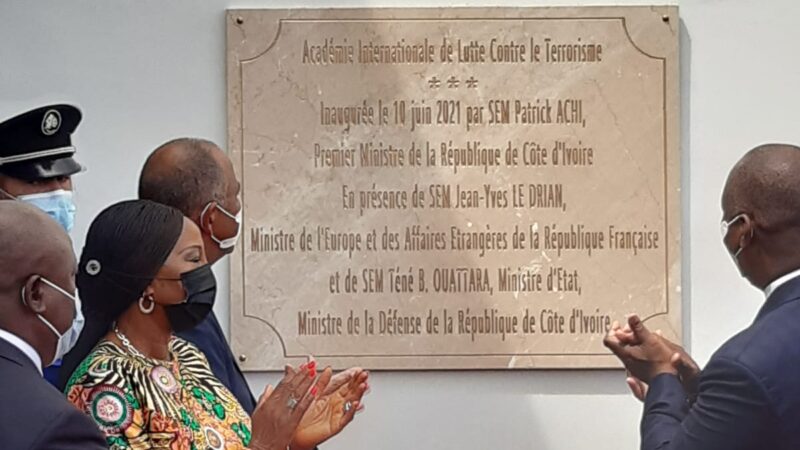 Inauguration de l’Académie internationale de lutte contre le terrorisme en Côte d’Ivoire