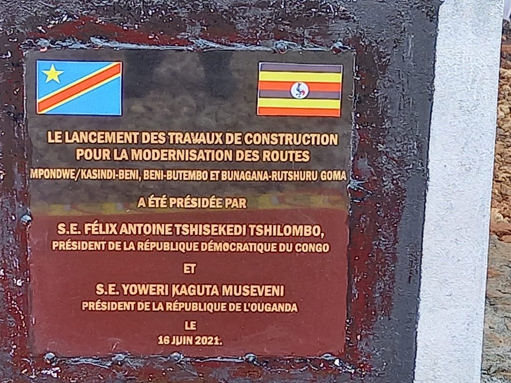 Lancement des travaux de rénovation des routes reliant la RDC et l’Ouganda