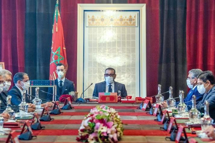 La réforme fiscale et la réforme des EEP au centre d’un Conseil des ministres présidé par le Roi Mohammed VI