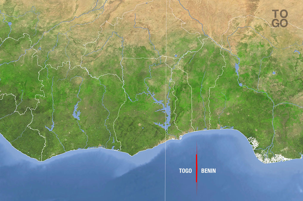Le Togo et le Bénin entament les discussions pour la délimitation de leurs frontières maritimes