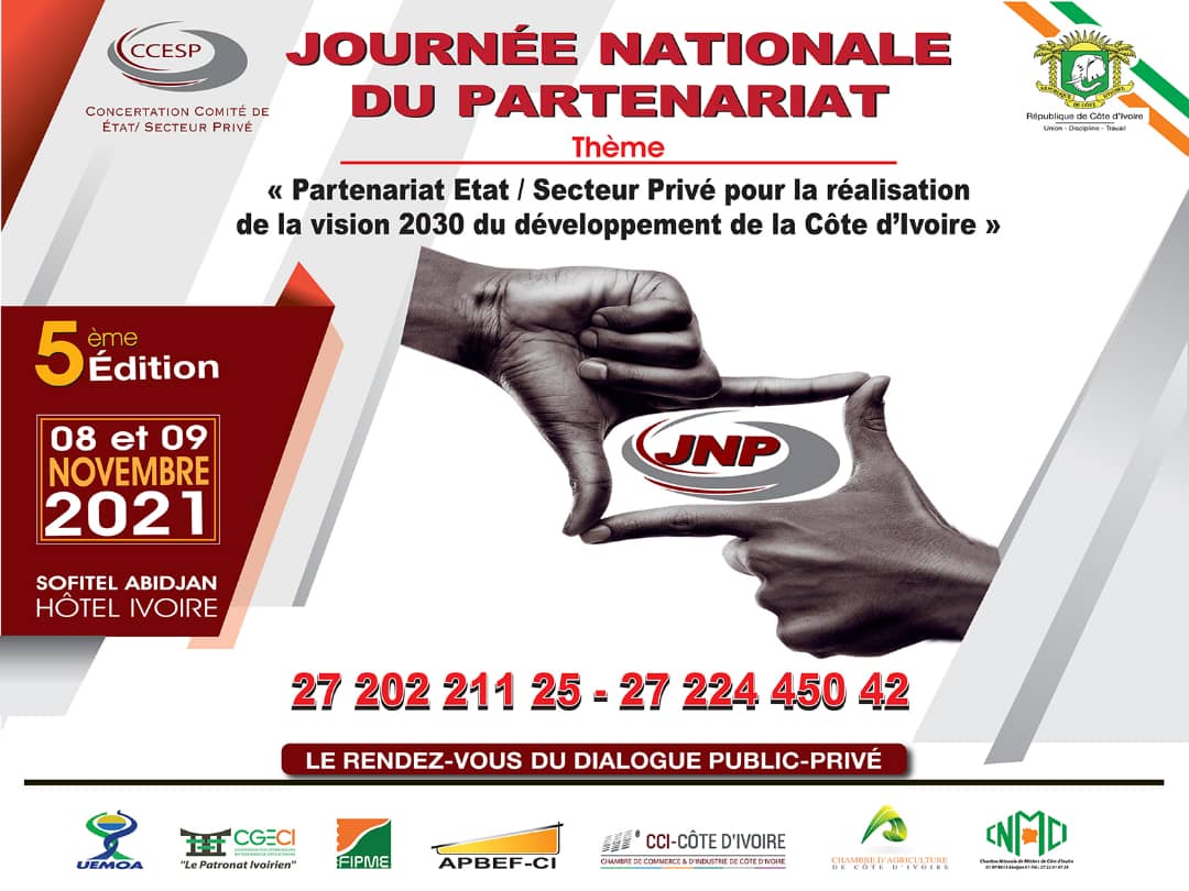 Côte d’Ivoire : Abidjan abrite la 5ème édition de la Journée nationale du partenariat Public/Privé