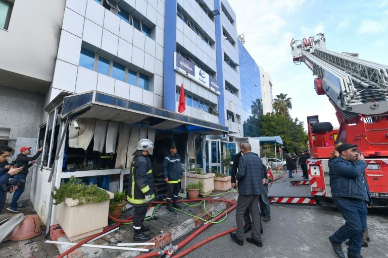 Tunisie: Un incendie au siège d’Ennahdha fait un mort et une vingtaine de blessés 