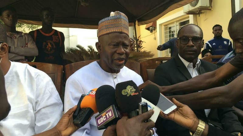 Gambie/Election : Le principal opposant, O. Darboe appelle ses partisans au calme