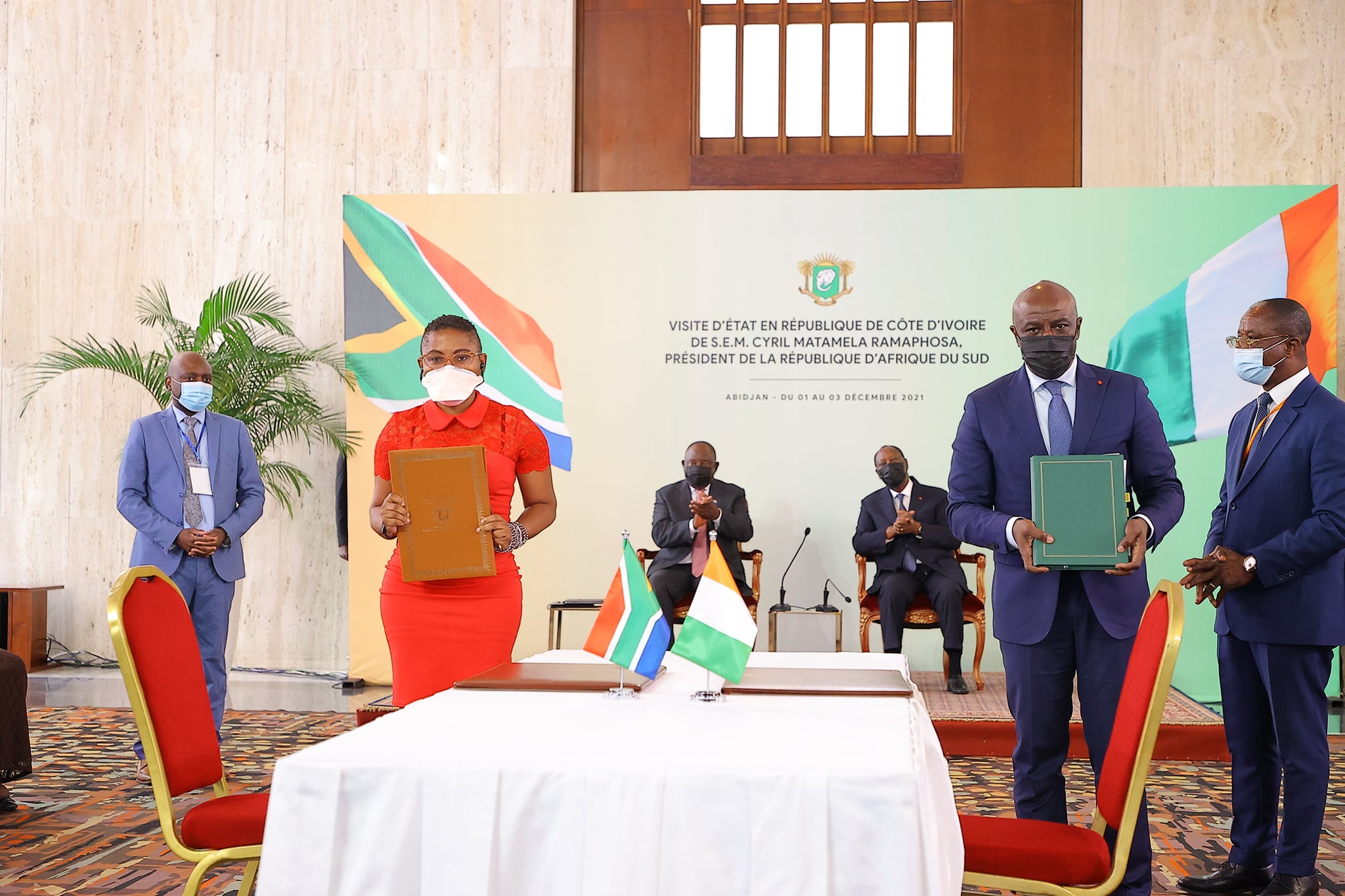 La Côte d’Ivoire et l’Afrique du Sud signent 9 accords de coopération bilatérale