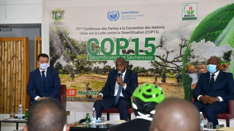 Climat: Abidjan abritera la COP15 en mai 2022