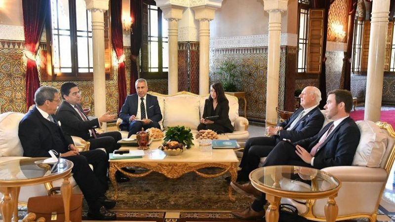 Entretien à Rabat du Chef de la diplomatie marocaine avec l’émissaire de l’ONU pour le Sahara