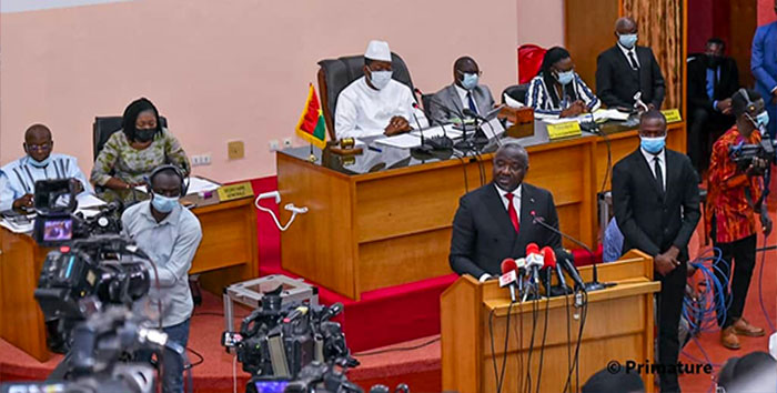 Burkina : Investiture du Premier ministre Lassina Zerbo après sa Déclaration de politique générale