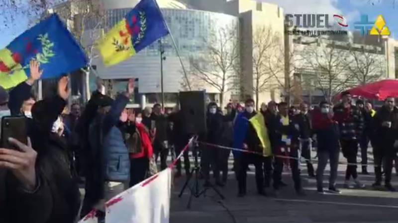 France: Rassemblement du MAK contre le projet « Zéro Kabyle » mené par le régime algérien