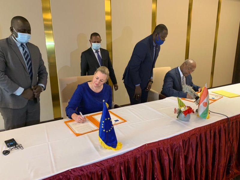 L’UE annonce une aide de 300 millions d’euros pour le Niger