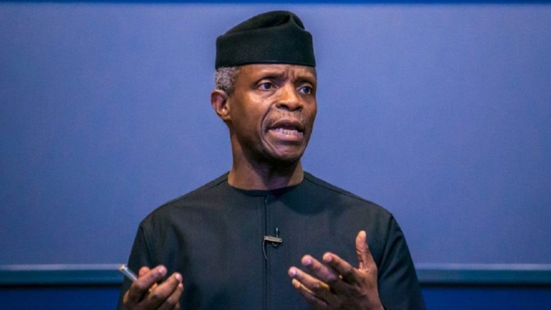 Nigeria: Le vice-président Osinbajo veut succéder à Buhari en 2023