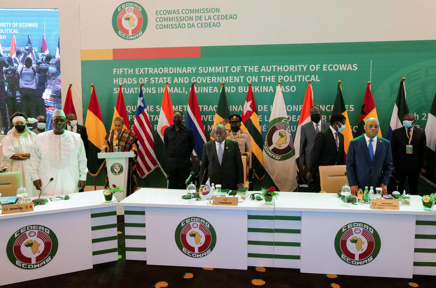 Ultimatum sur le chronogramme de la transition : Le Burkina Faso et la Guinée défient la CEDEAO