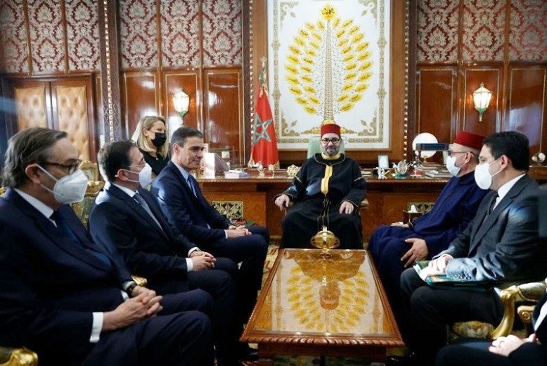 Maroc-Espagne : Le Roi Mohammed VI reçoit à Rabat, le Chef du gouvernement espagnol,  Pedro Sanchez