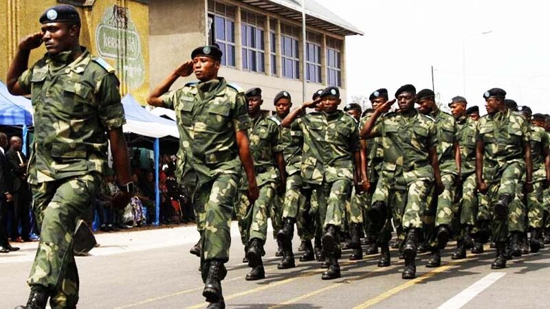 RDC : Des Congolais manifestent en soutien aux forces armées dans leur combats contre les rebelles à l’Est du pays