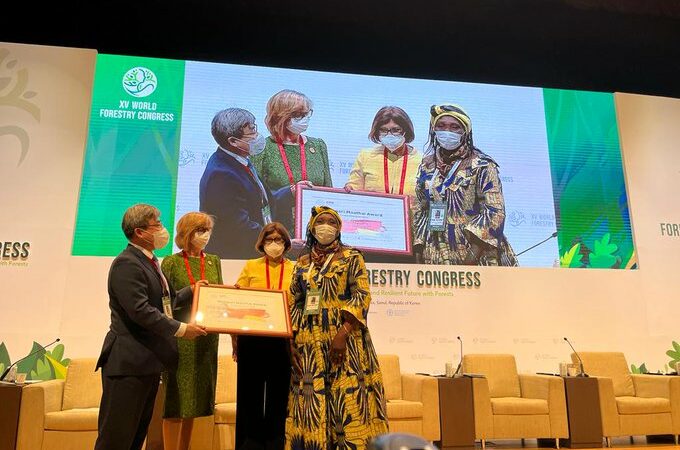 Afrique-Forêt : L’activiste camerounaise Cécile Ndjebet remporte le prix Wangari Maathai 2022
