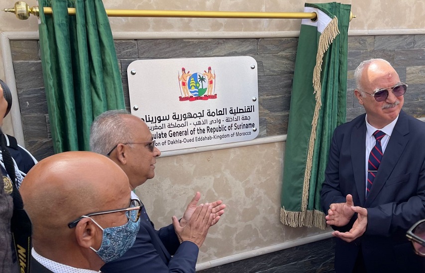 Le Suriname inaugure une ambassade à Rabat et un consulat général à Dakhla