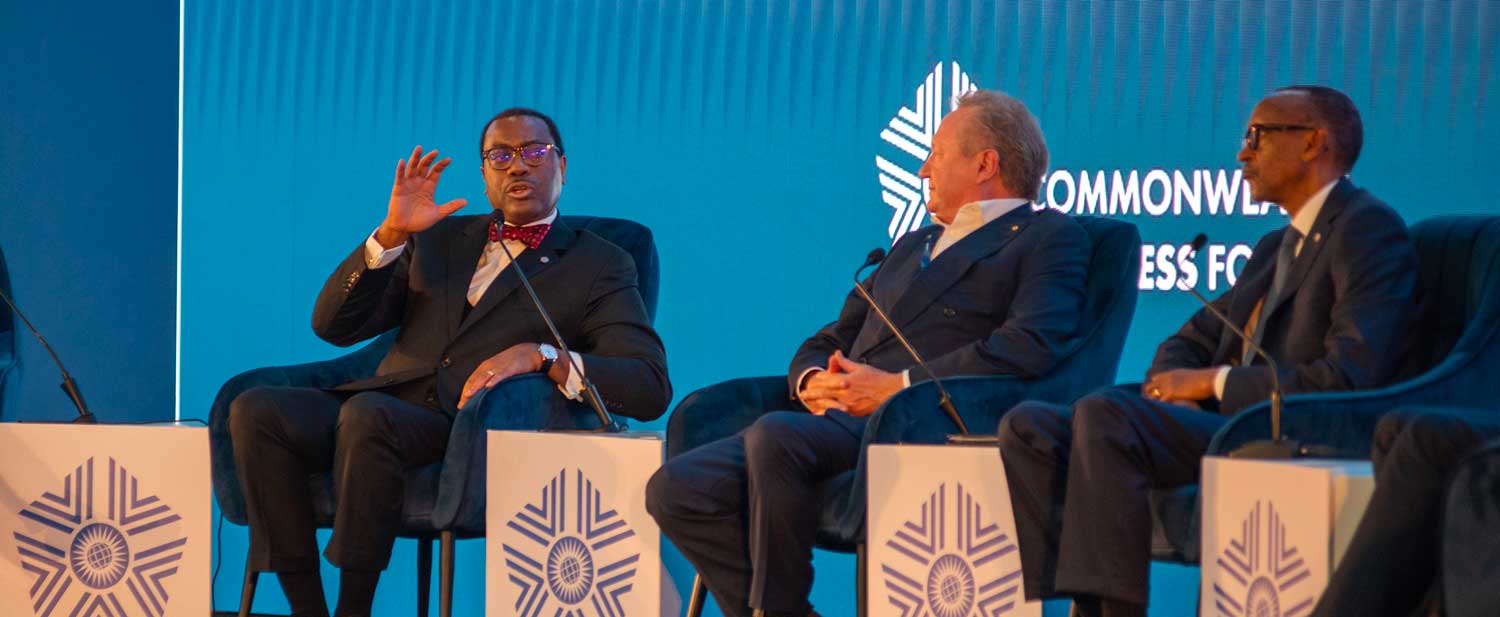 Forum des affaires du Commonwealth 2022 : Pour la BAD l’avenir de la jeunesse africaine se trouve en Afrique