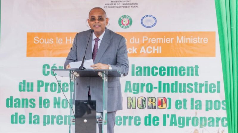 Agriculture : Lancement  en Côte d’Ivoire du projet innovant de l’agropole de Sinématiali