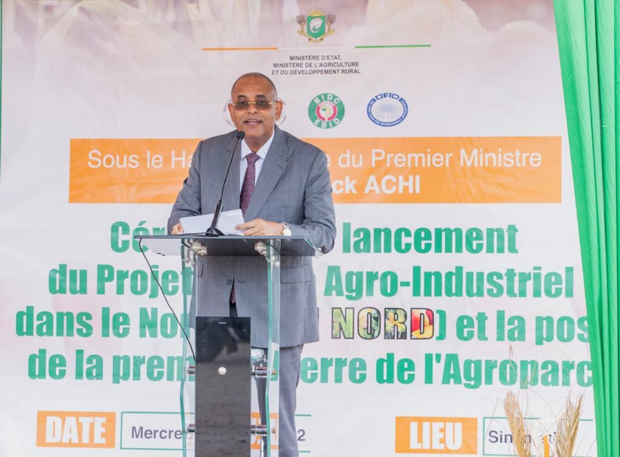 Agriculture : Lancement  en Côte d’Ivoire du projet innovant de l’agropole de Sinématiali
