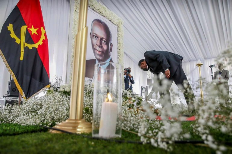 La dépouille de José Eduardo Dos Santos rapatriée à Luanda pour les obsèques