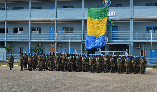 Prochain retour des Casques bleus gabonais en  RCA